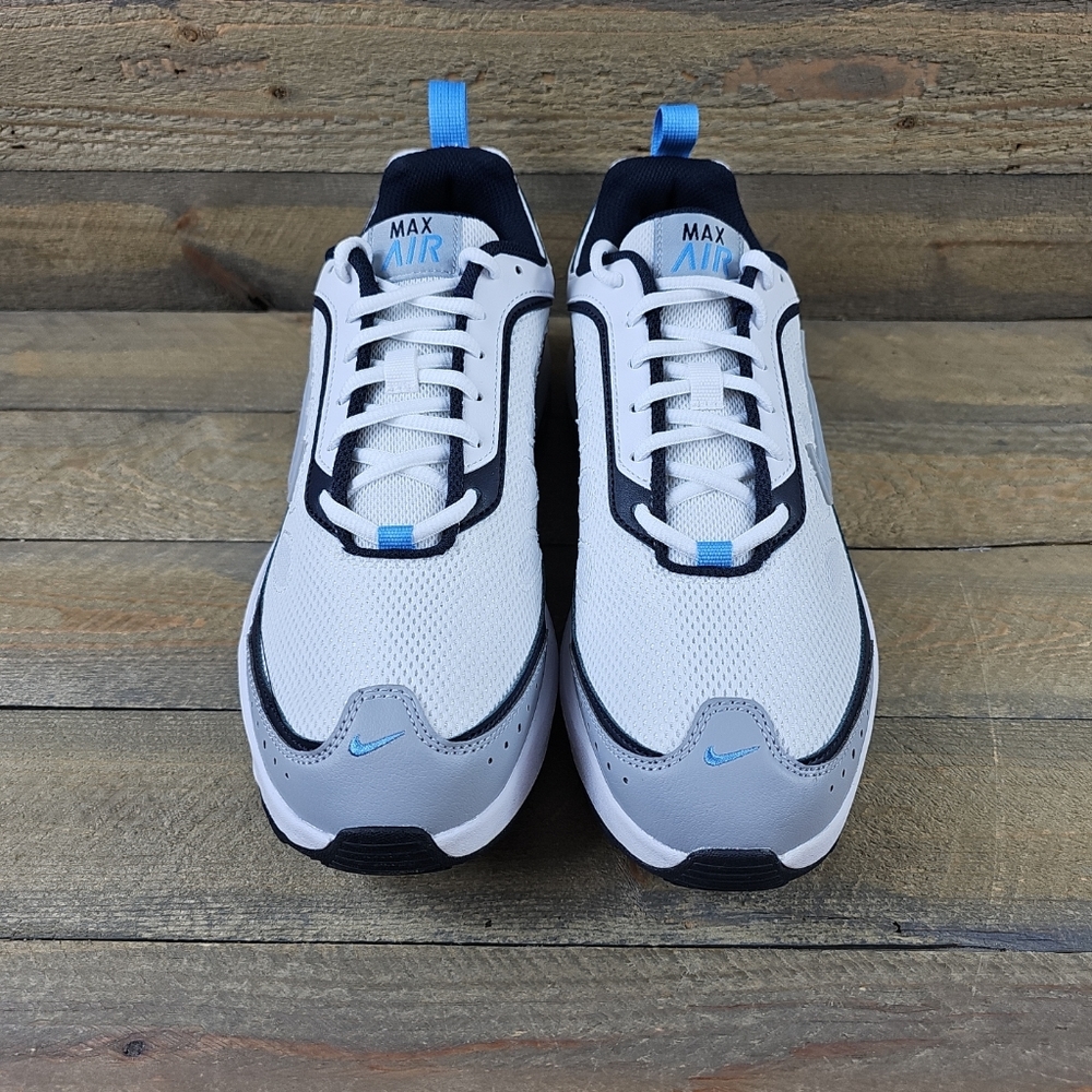 Nike Air Max AP Men's Shoes Sneakers White/ Wolf Grey- Obsidian - Picture 5 of 12